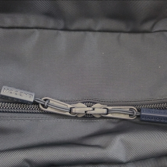 The Baboon Go-Tote Big  Midnight Blue Travel Tote with Astronaut Tiger Patch - Picture 7 of 16